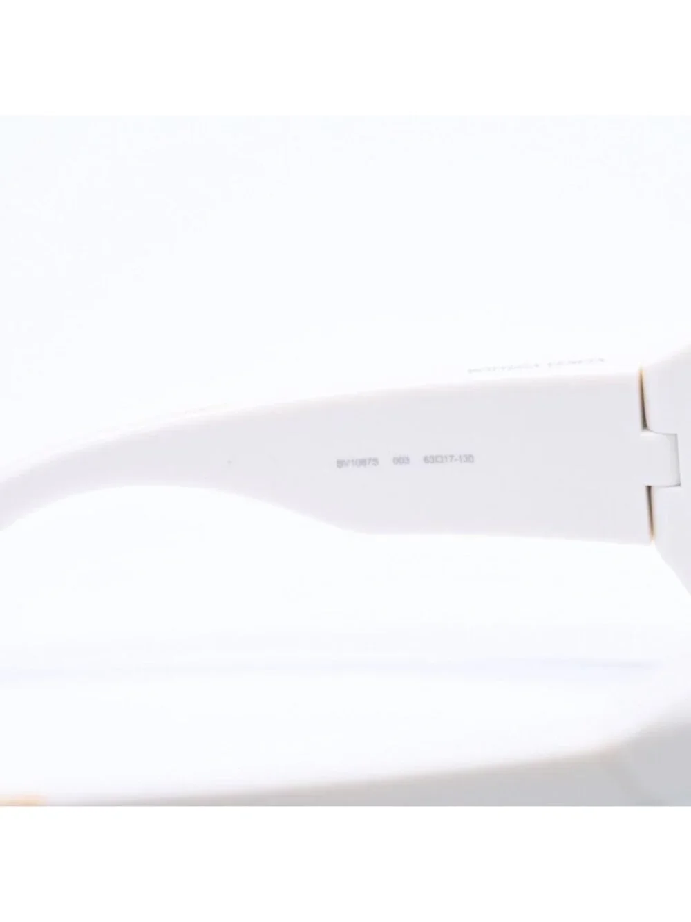 Bottega Veneta Shield Sunglasses Eyewear 63 Acetate White